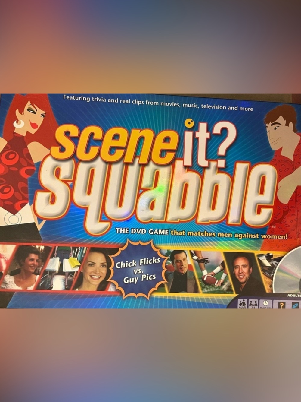 Scene It? Squabble DVD Board Game